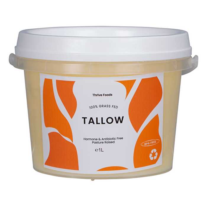 Thrive Tallow 100% Grass Fed Tallow 1000ml - Olabens