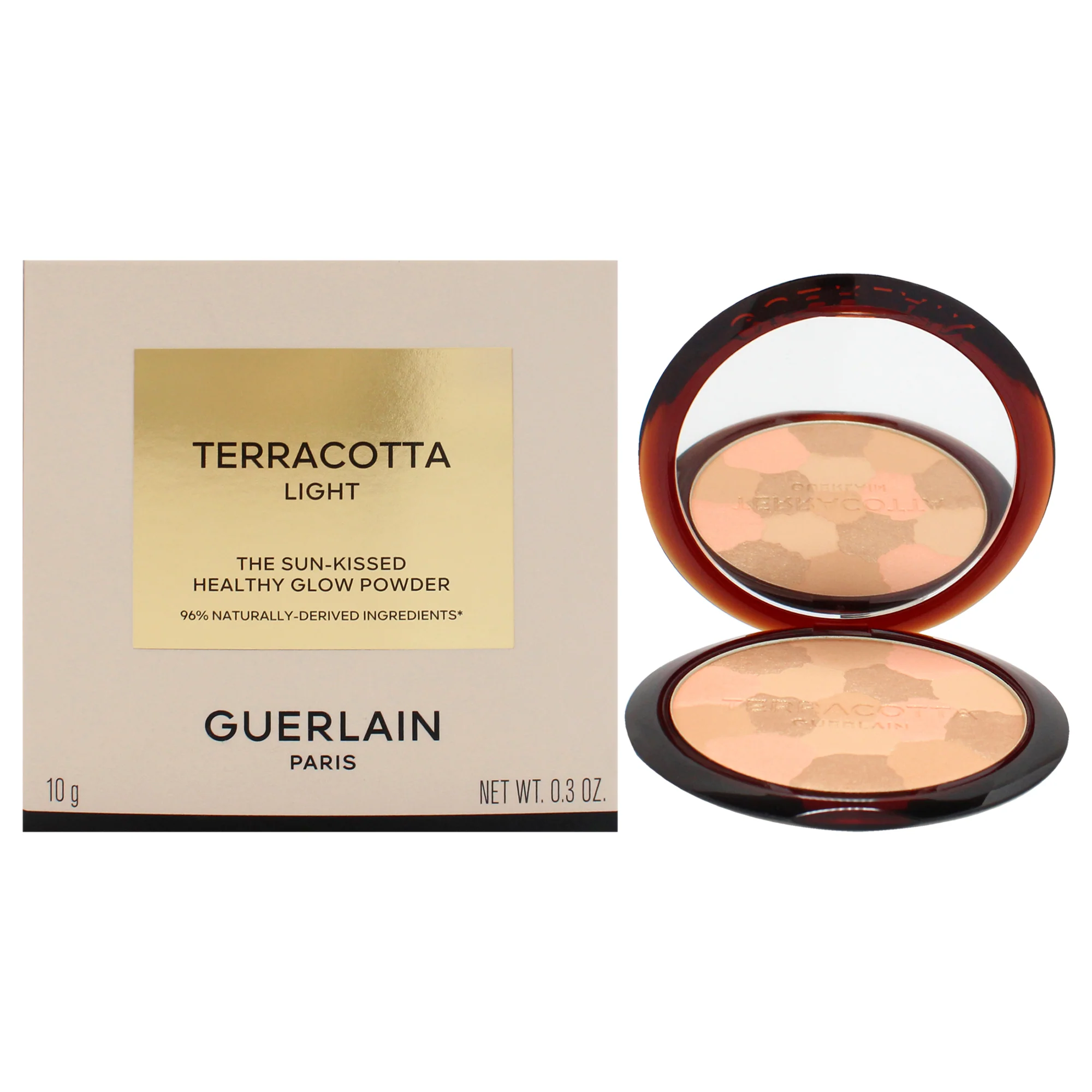Terracotta Light The Sun Kissed Healthy Glow Powder - 03 Medium Warm by Guerlain for Women - 0.3 oz Powder - Olabens