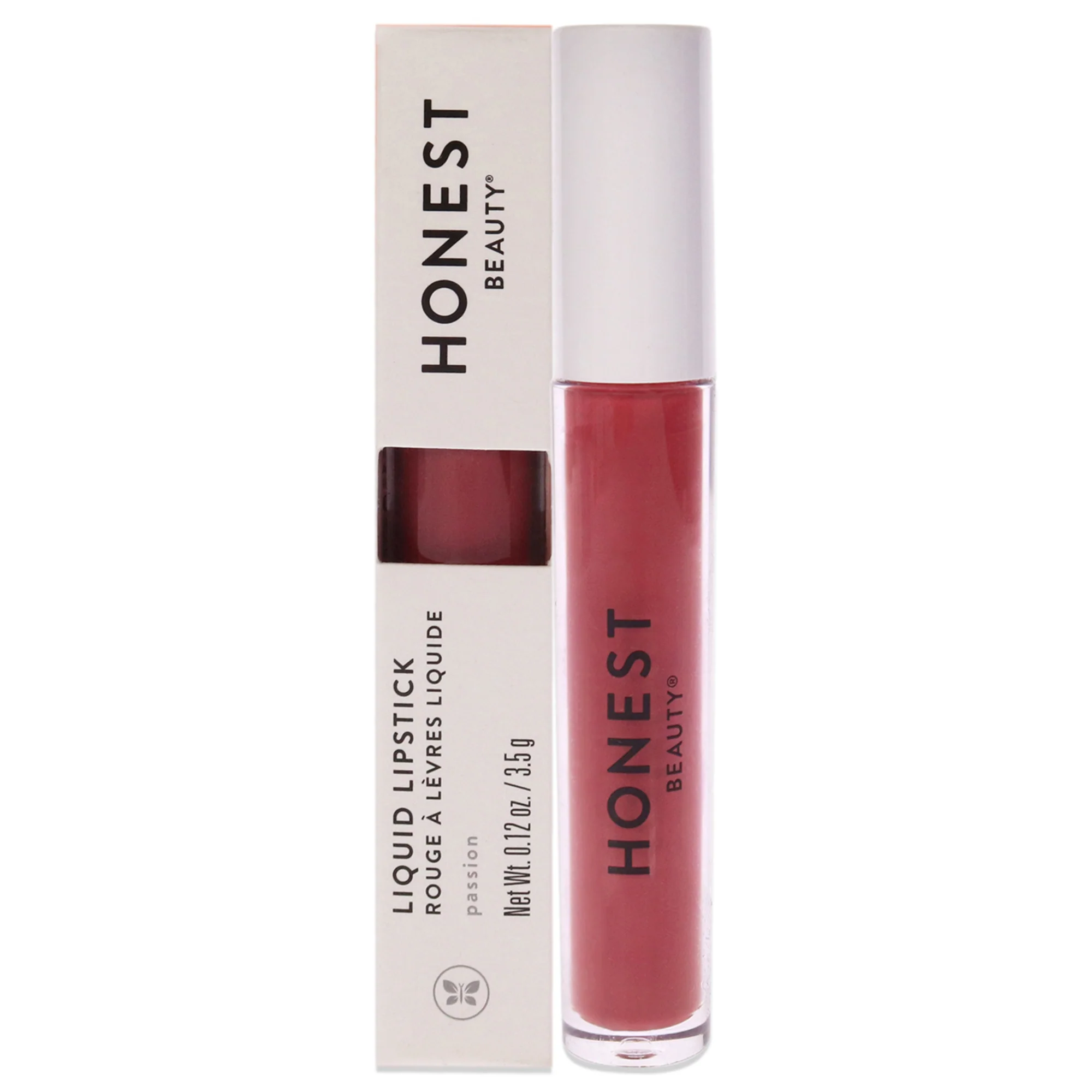 Honest Liquid Lipstick - Passion by Honest for Women - 0.12 oz Lipstick - Olabens