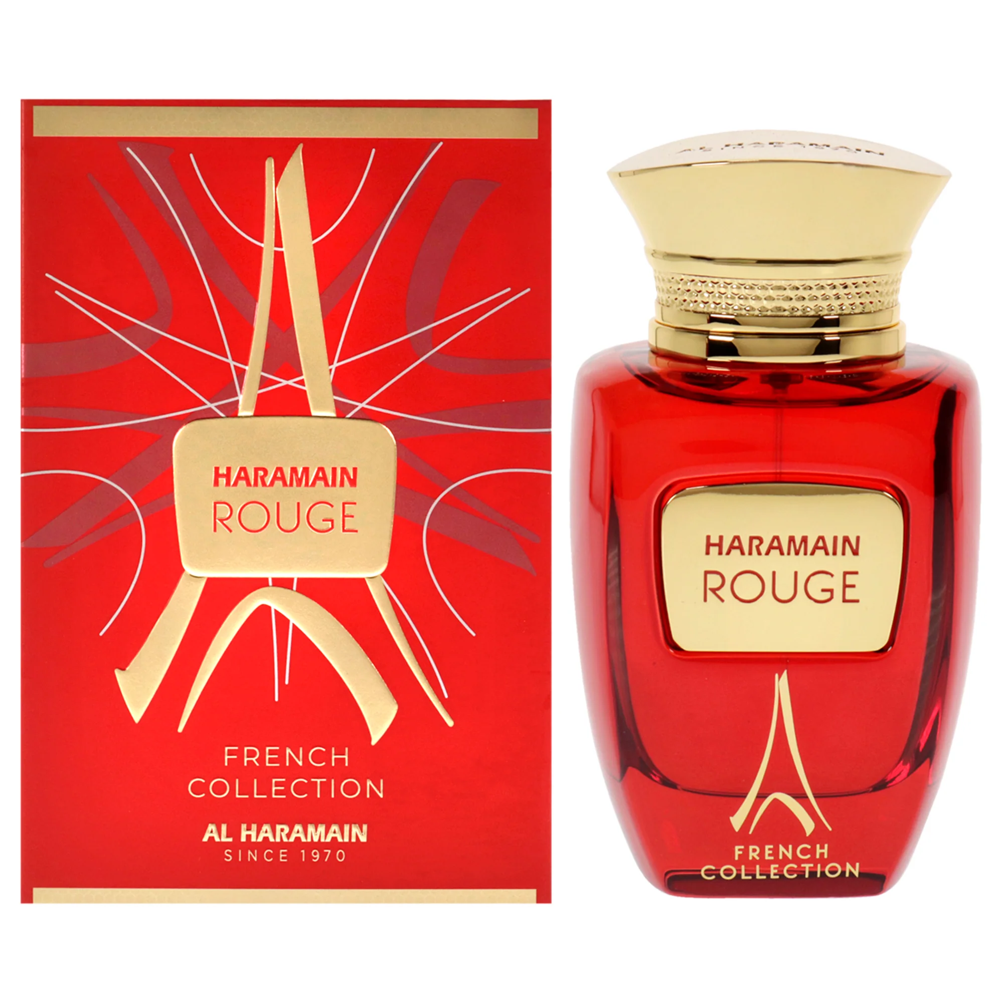 Rouge French Collection by Al Haramain for Unisex - 3.3 oz EDP Spray - Olabens