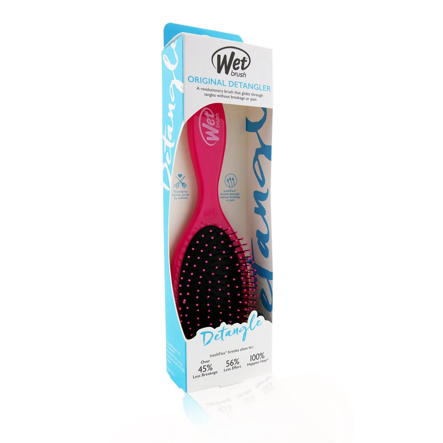 Wet Brush Original Detangler - # Pink  1pc - Olabens