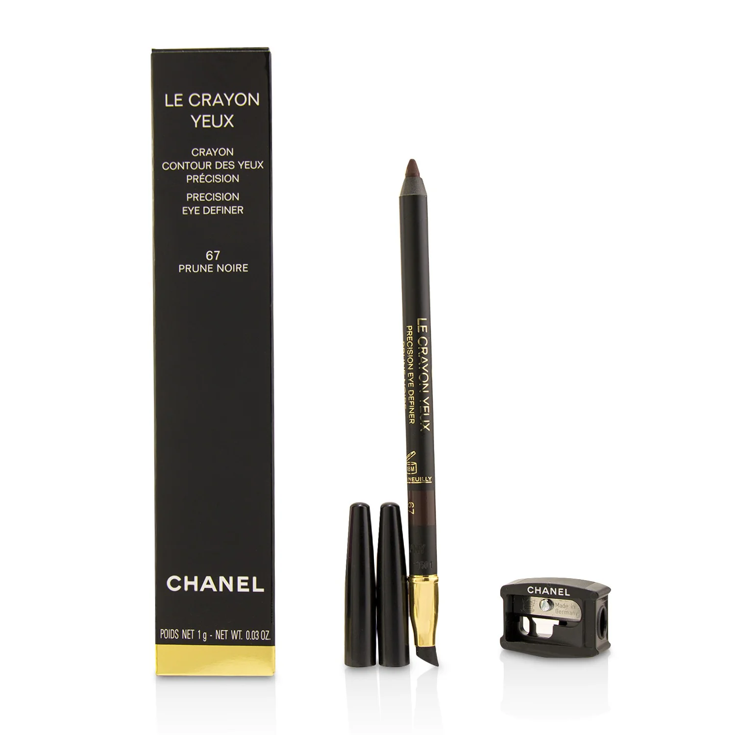 Chanel Le Crayon Yeux - No. 67 Prune Noire  1g/0.03oz - Olabens