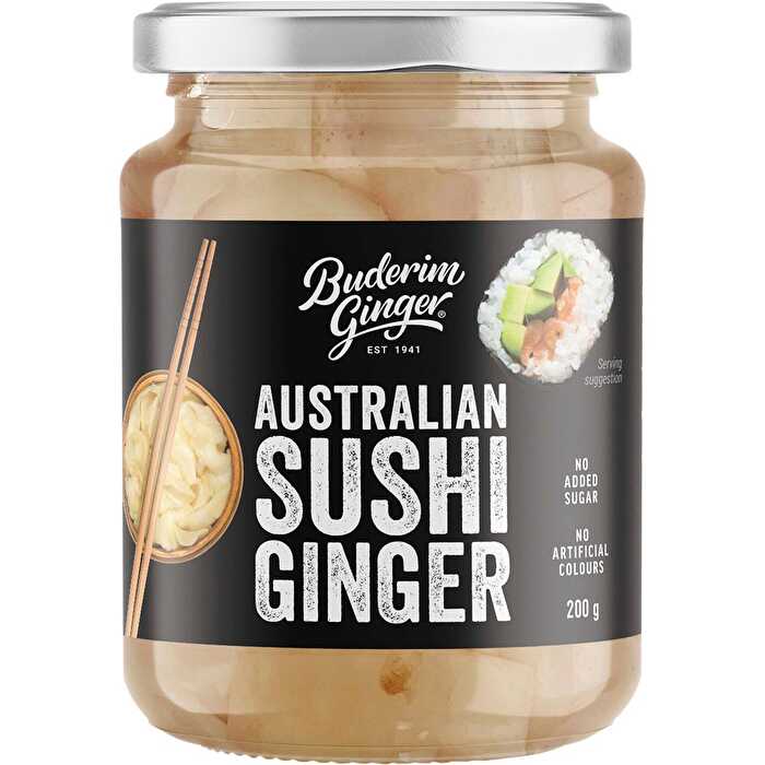 Buderim Ginger Australian Sushi Ginger 200g - Olabens