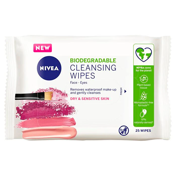Nivea Dly Ess Wipes Gentle 25 Ea - Olabens