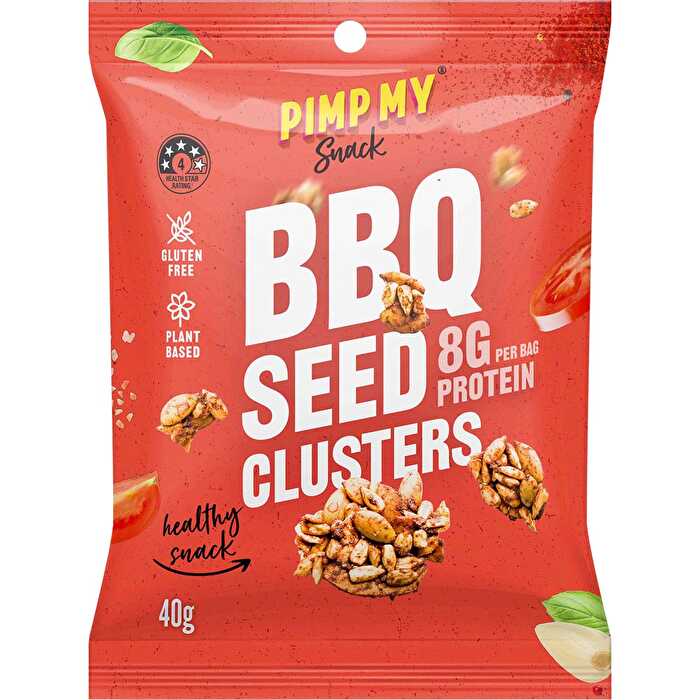 Pimp My Snack BBQ Seeds Clusters 12x40g - Olabens