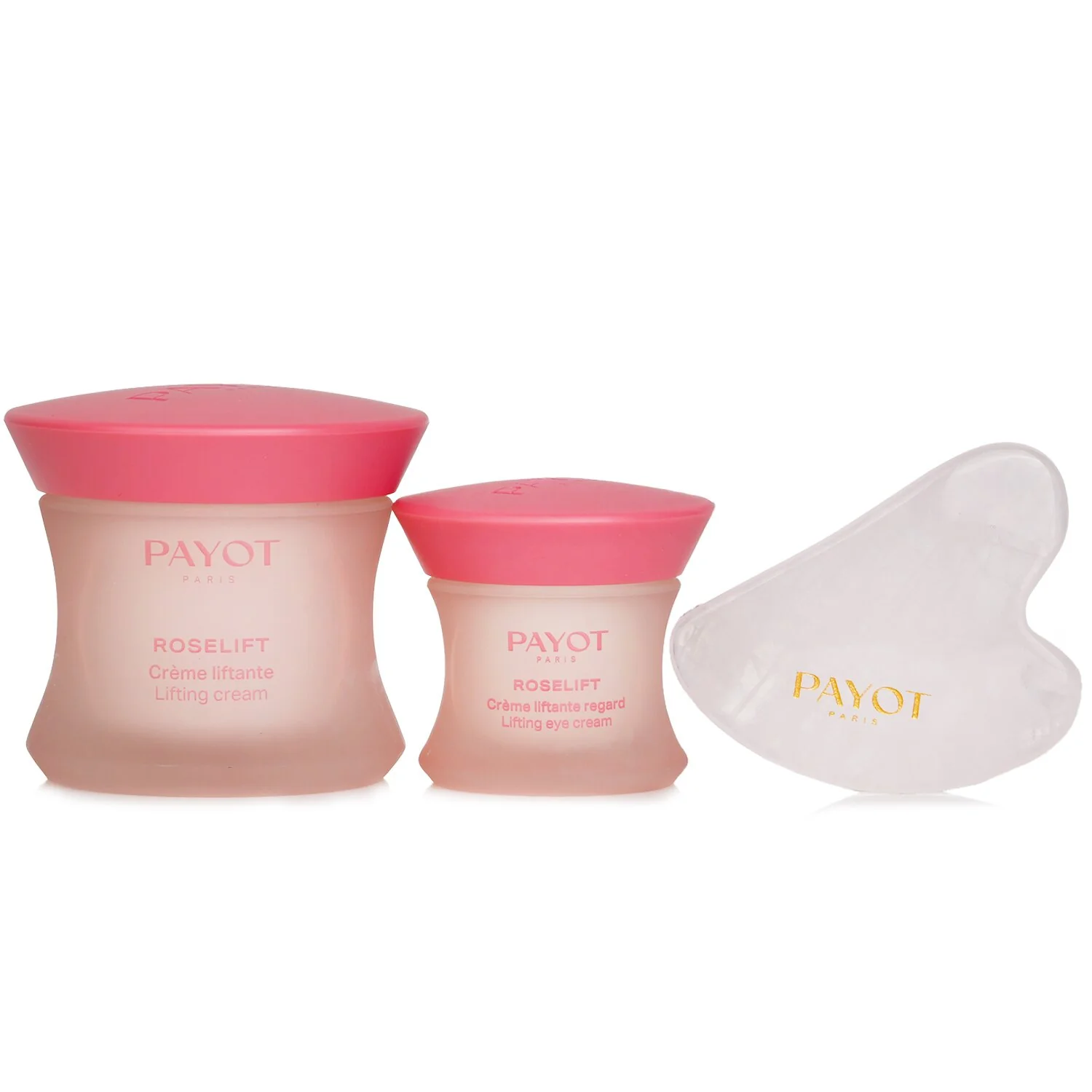 Payot Roselift Lifting Cares Ritual Set: Roselift Lifting Cream 50 ml + Lifting Eye Cream 15ml + Mini Gua Sha 1pc  3pcs - Olabens