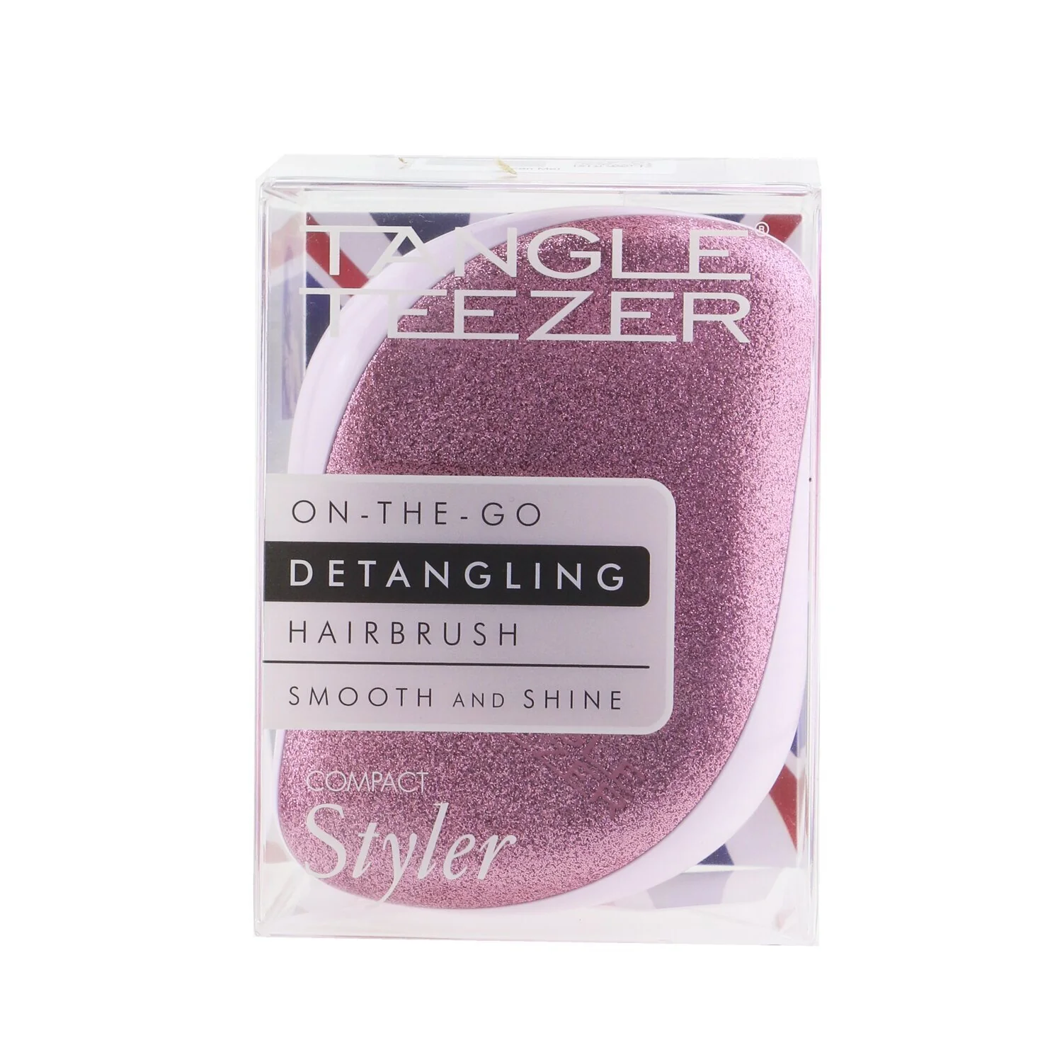 Tangle Teezer Compact Styler On-The-Go Detangling Hair Brush - # Candy Sparkle  1pc - Olabens