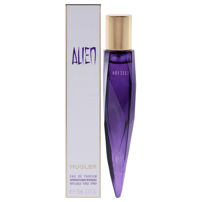Thierry Mugler (Mugler) Alien by Thierry Mugler for Women - 0.33 oz EDP Spray (Refillable) (Mini) - Olabens