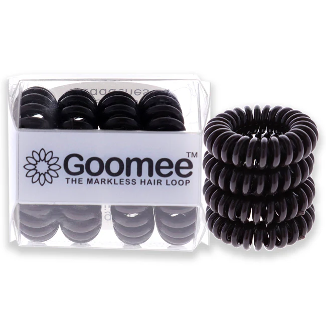 The Markless Hair Loop Set - Coco Brown by Goomee for Women - 4 Pc Hair Tie - Olabens