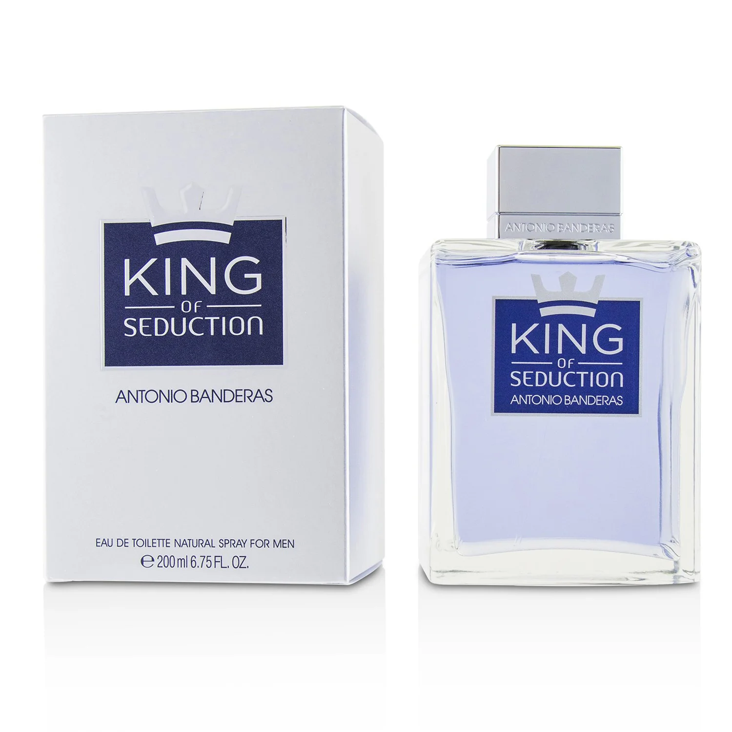 Antonio Banderas King Of Seduction Eau De Toilette Spray  200ml/6.7oz - Olabens