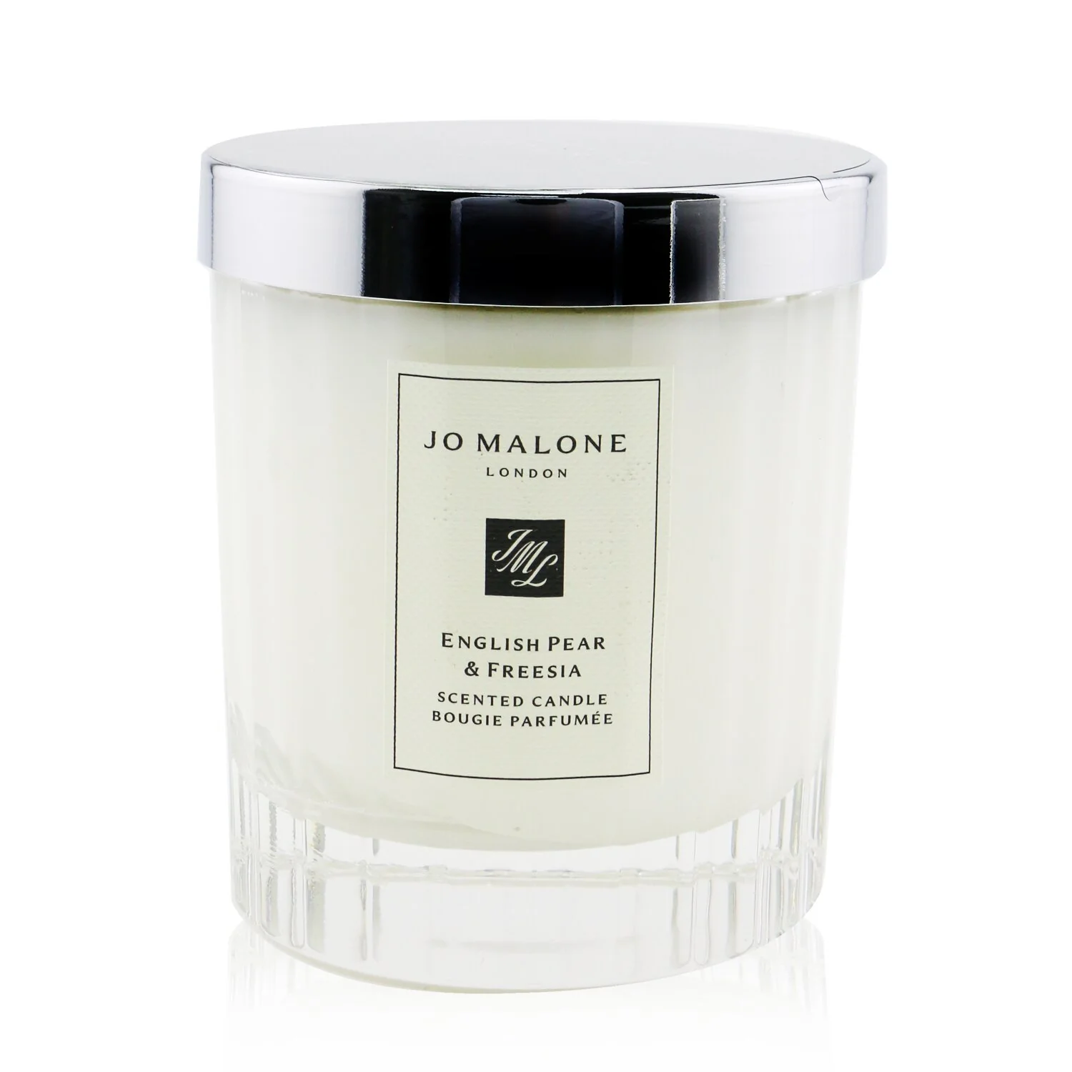 Jo Malone English Pear & Freesia Scented Candle (Fluted Glass Edition)  200g (2.5 inch) - Olabens