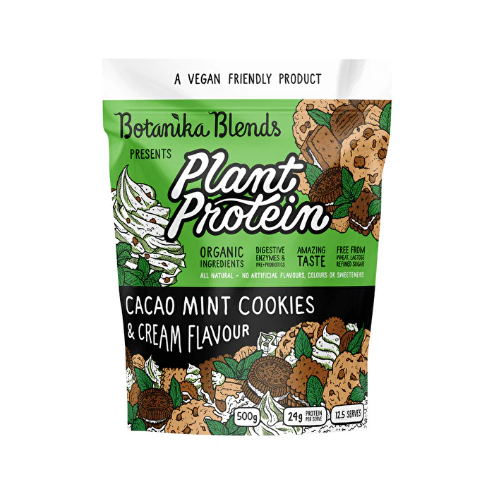 Botanika Blends Plant Protein Cacao Mint Cookies & Cream 500g - Olabens