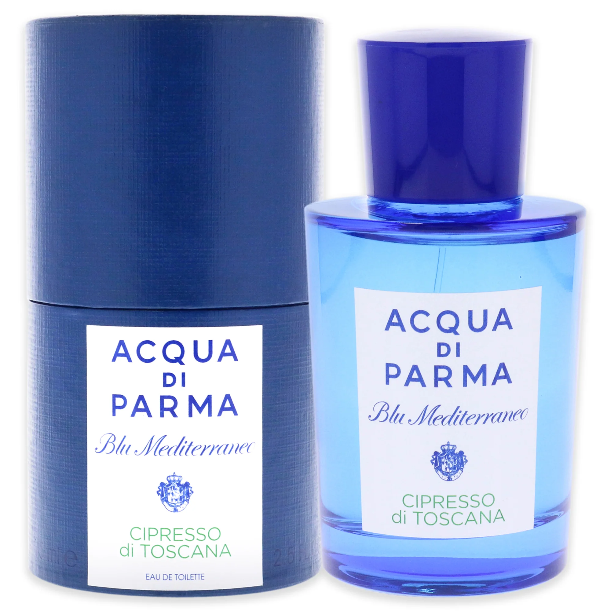 Acqua Di Parma Blu Mediterraneo Cipresso Di Toscana by Acqua Di Parma for Women - 2.5 oz EDT Spray - Olabens