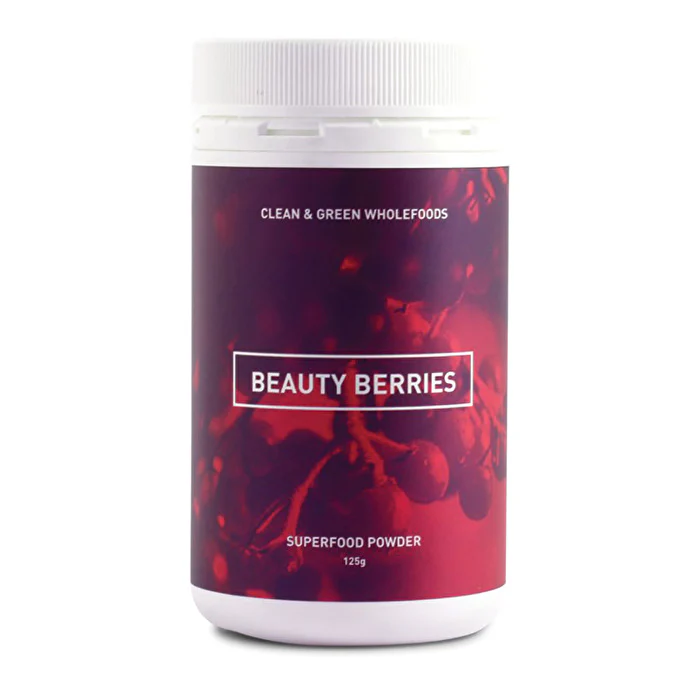 CLEAN & GREEN WHOLEFOODS Clean and Green Wholefoods Beauty Berries 125g - Olabens