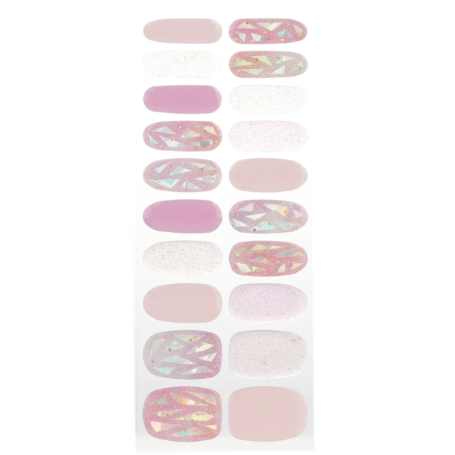 April Korea Nanaglow Nail Sticker - # GN04  20pcs - Olabens