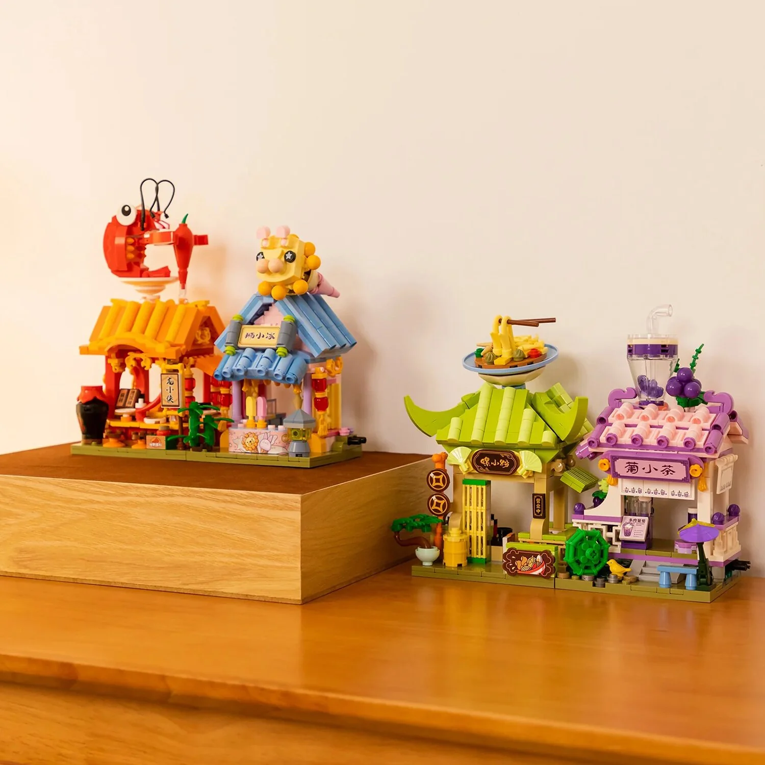 Pantasy Food Street Series - Classical River Snails Rice Noodle  26.5*20*6cm - Olabens