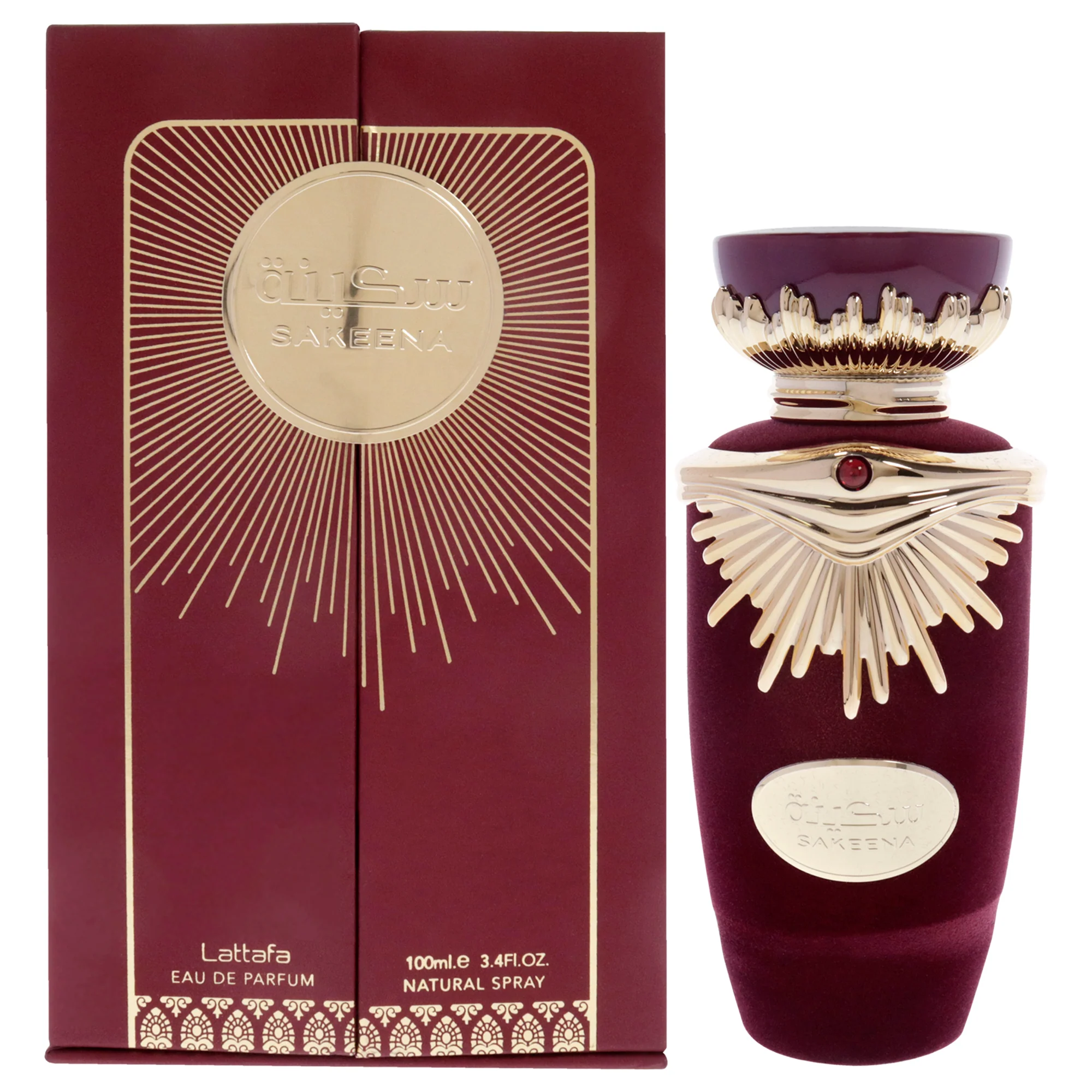 Sakeena by Lattafa for Unisex - 3.4 oz EDP Spray - Olabens
