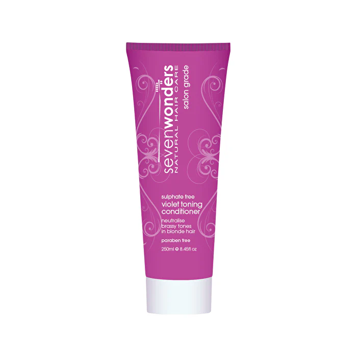Seven Wonders Natural Hair Care Violet Toning Conditioner 250ml - Olabens