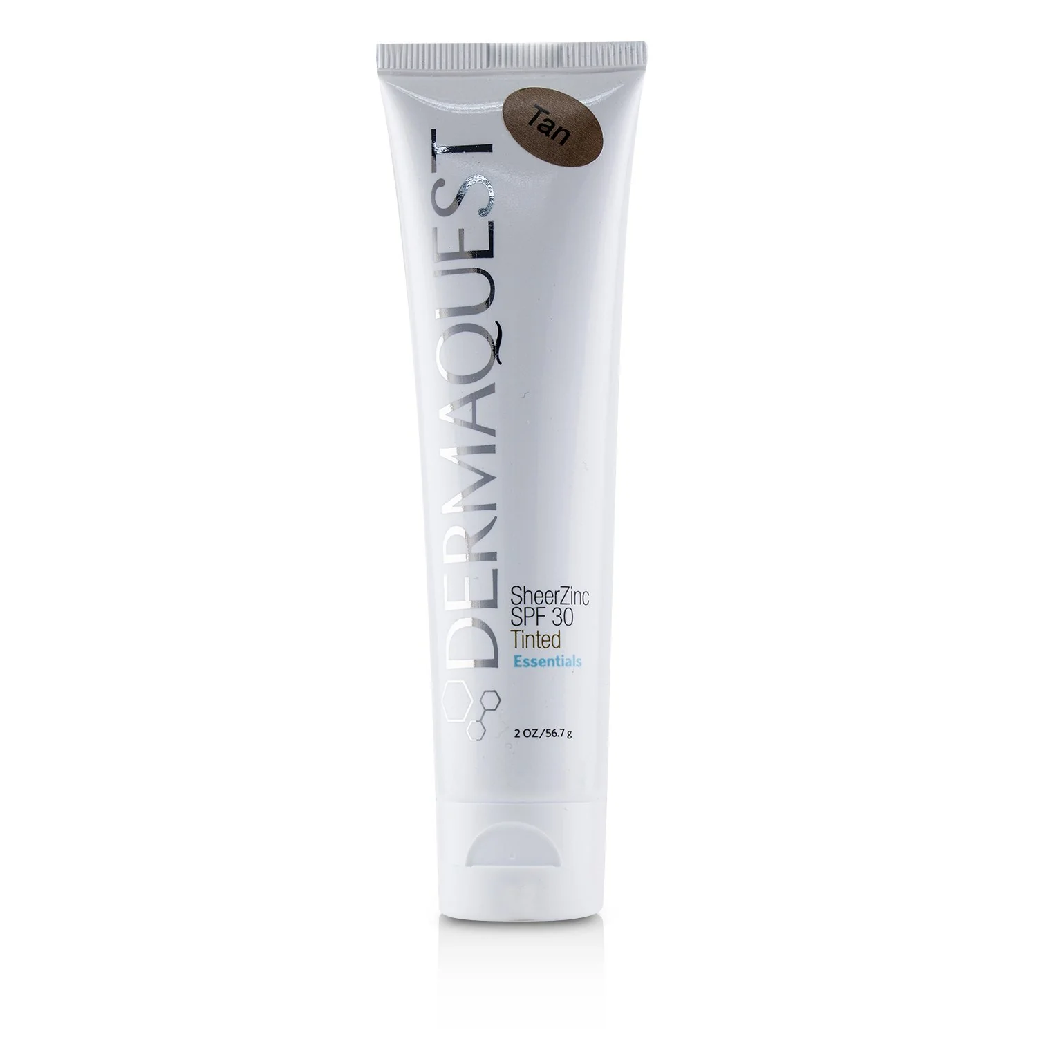 DermaQuest Essentials SheerZinc SPF 30 Tinted - Tan  56.7g/2oz - Olabens