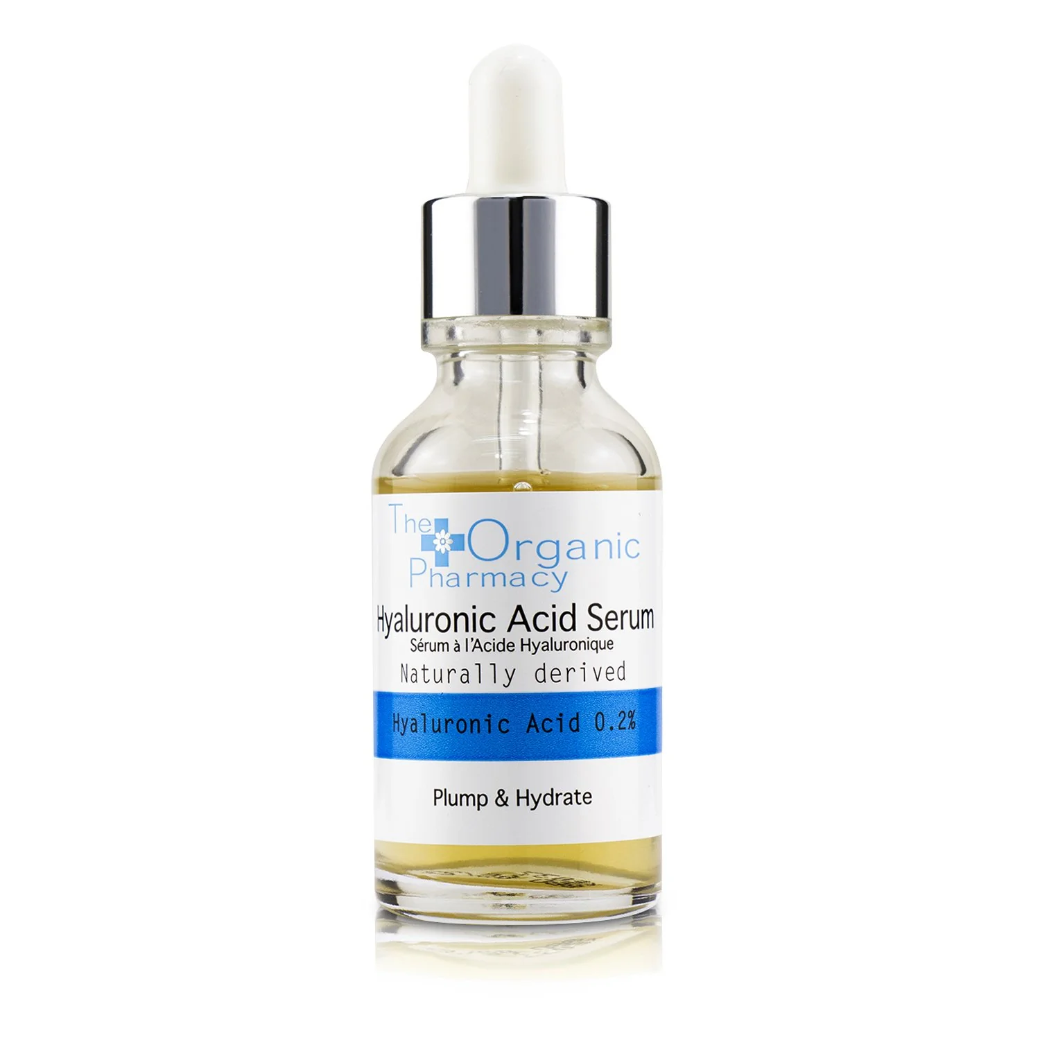 The Organic Pharmacy Hyaluronic Acid Serum - Fine Lines & Wrinkles, Plump & Hydrate, Boost Firmness & Elasticity  30ml/1oz - Olabens