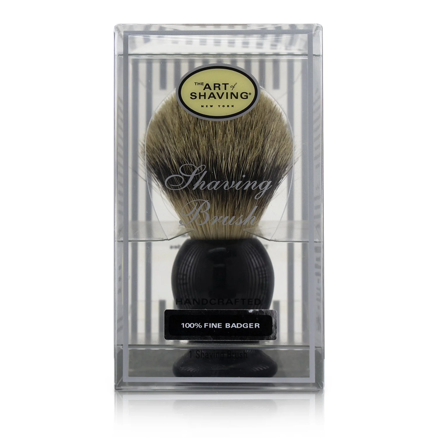 The Art Of Shaving Handcrafted 100% Fine Badger Shaving Brush - # Black - Olabens