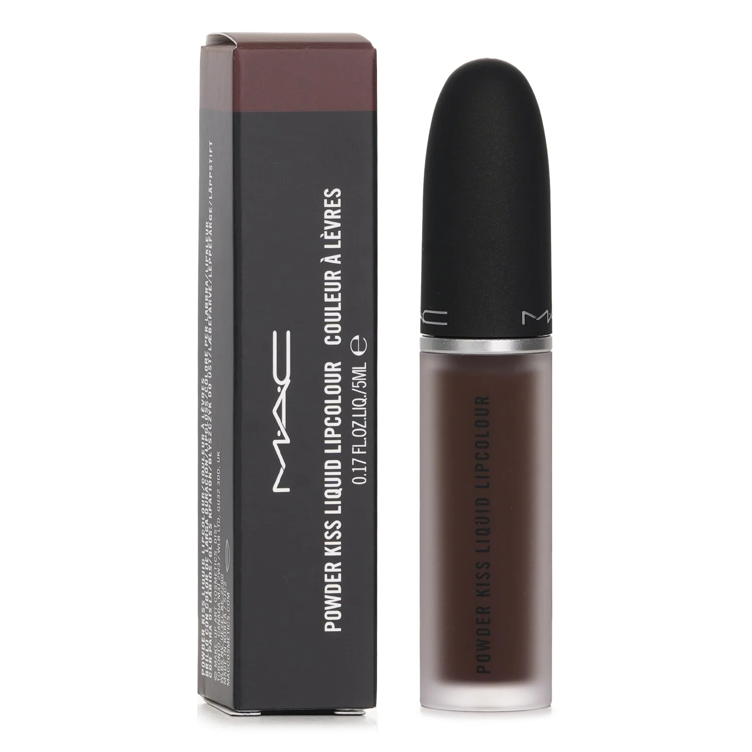 MAC Powder Kiss Liquid Lipcolour -# 955 Chestnut  5ml - Olabens