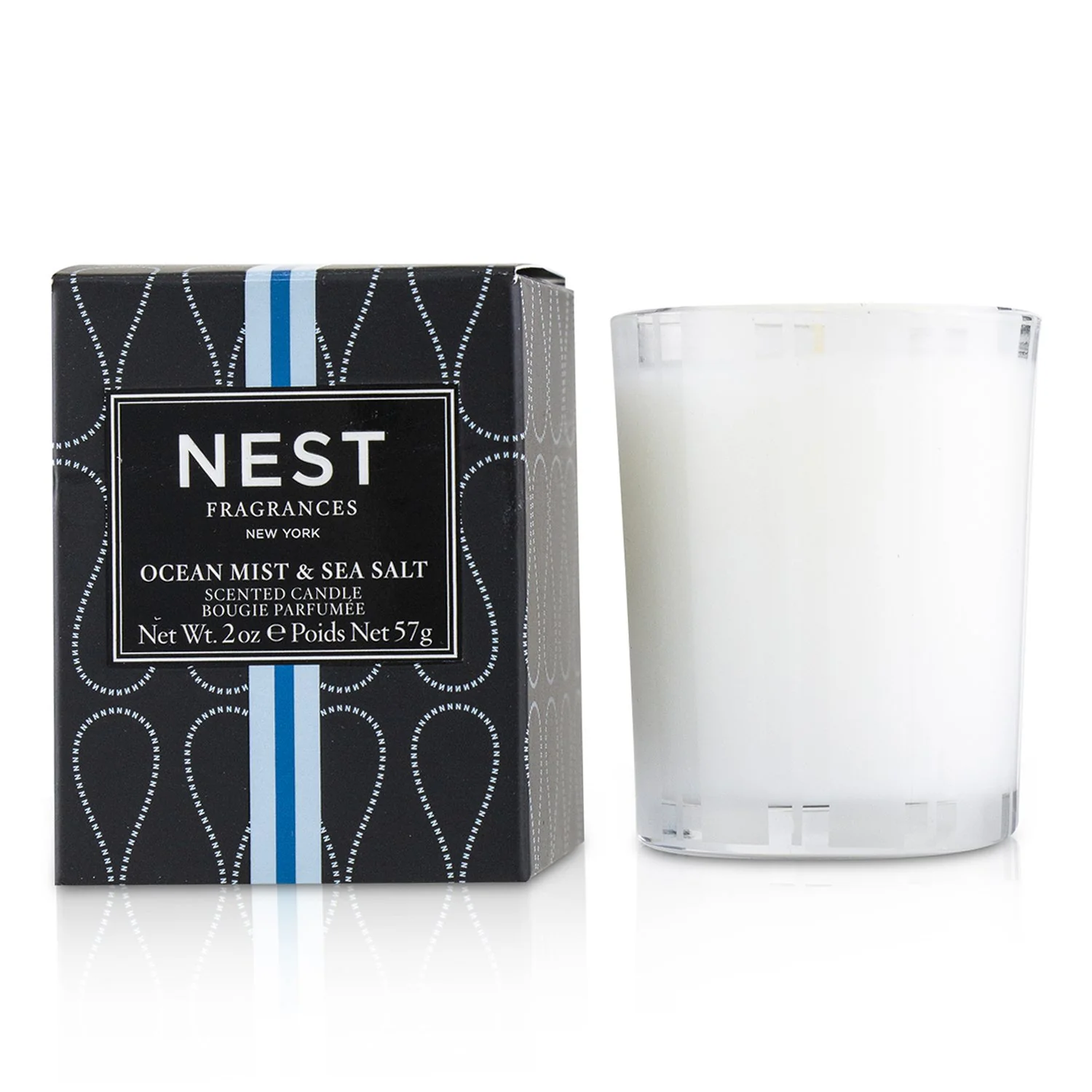 Nest Scented Candle - Ocean Mist & Sea Salt  57g/2oz - Olabens
