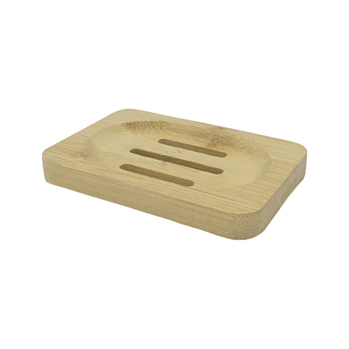 Clover Fields Bamboo Soap Dish - Olabens