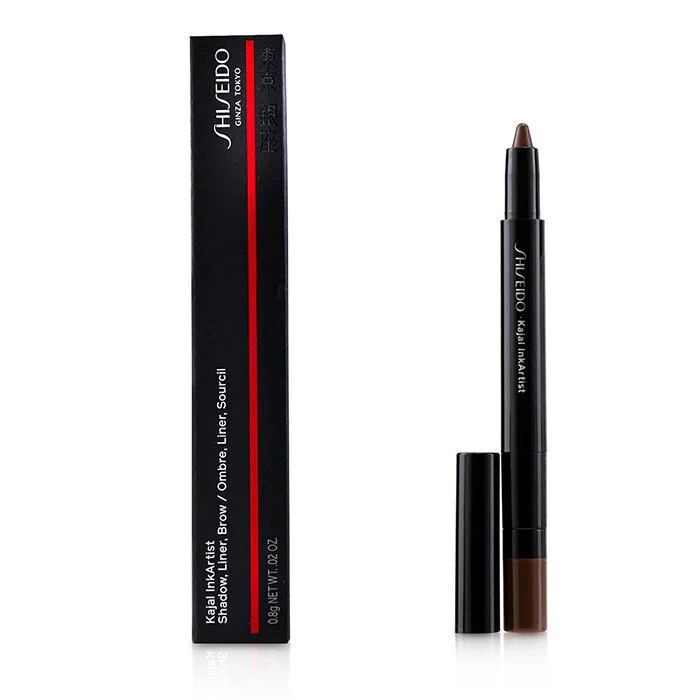 Shiseido Kajal InkArtist (Shadow, Liner, Brow) - # 01 Tea House (Brown) 0.8g/0.02oz - Olabens