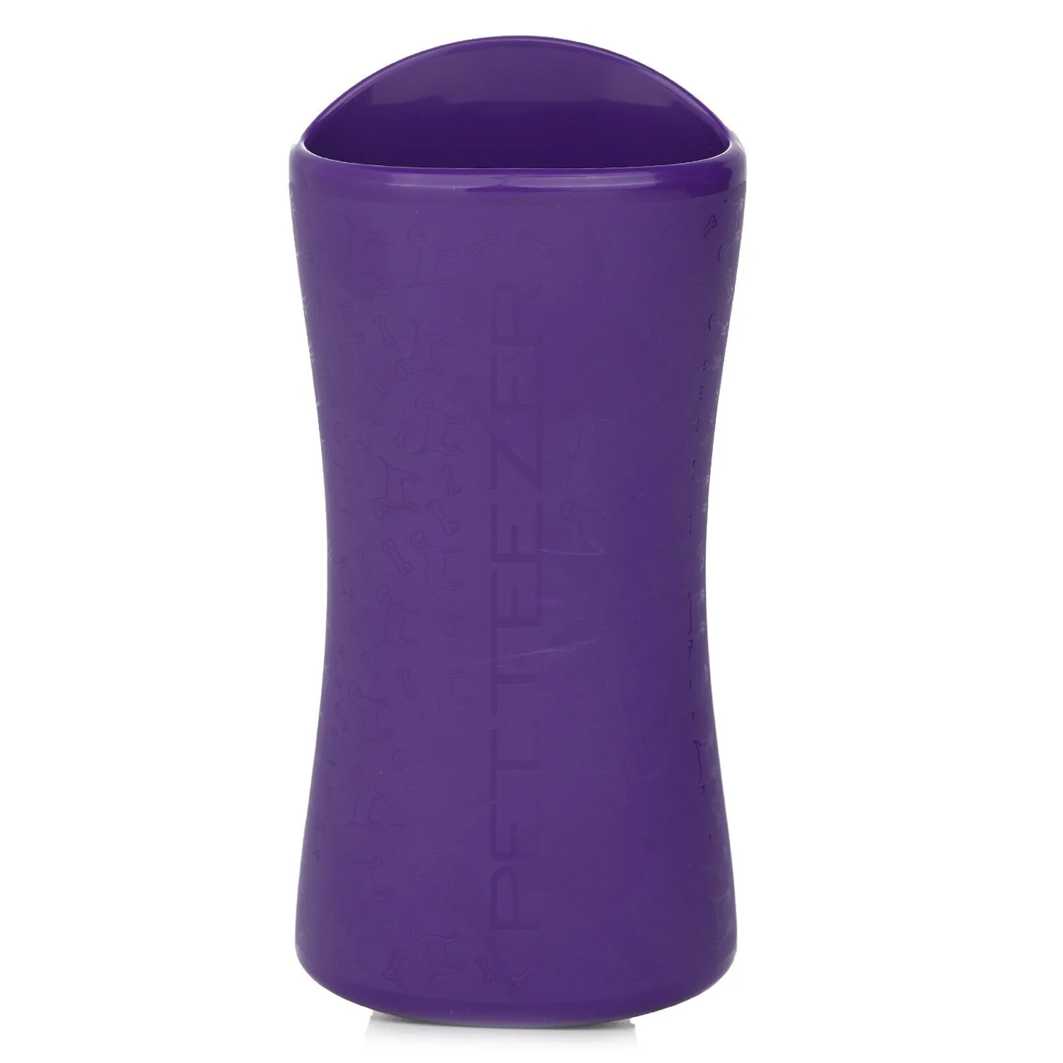 Tangle Teezer Pet Teezer De-Shedding & Dog Grooming Brush (For Heavy Shedding & Long Haired Dogs) - # Purple / Grey  1pcs - Olabens