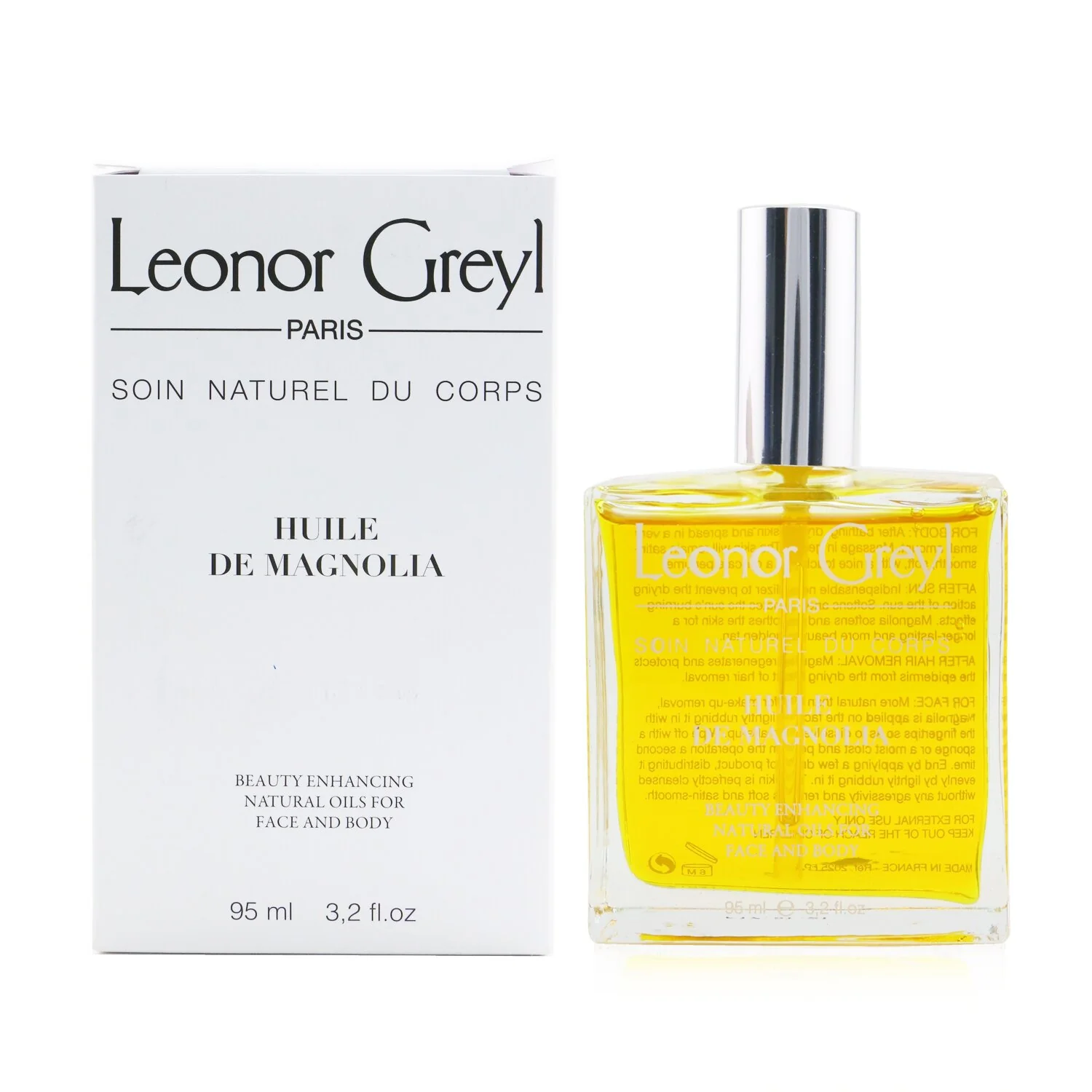 Leonor Greyl Huile De Magnolia Beauty-Enhancing Natural Oil For Face & Body  95ml/3.2oz - Olabens