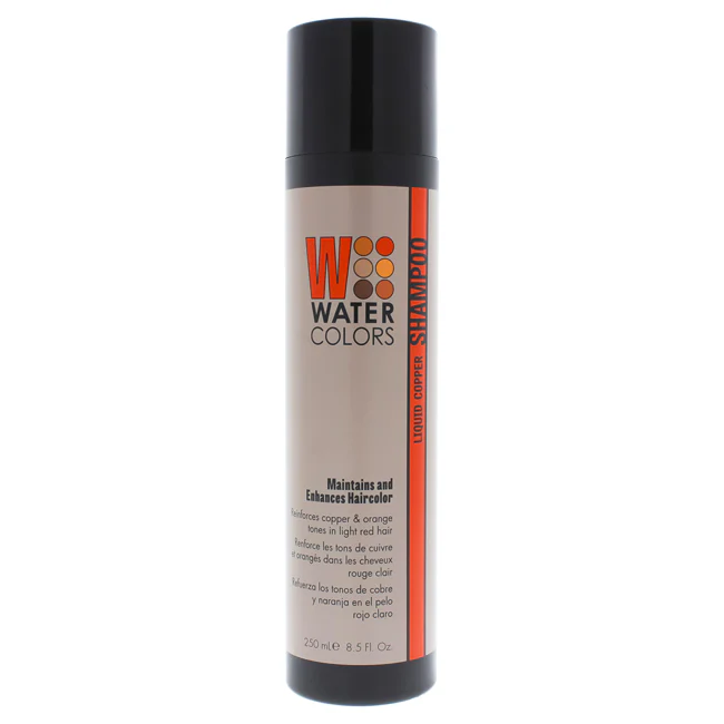 Tressa Watercolors Maintenance Shampoo - Liquid Copper by Tressa for Unisex - 8.5 oz Shampoo - Olabens