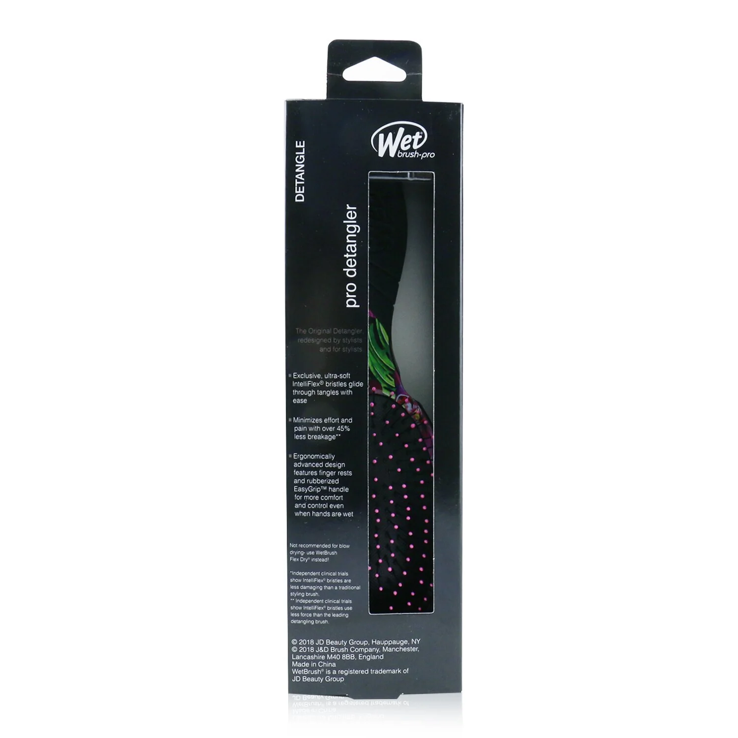 Wet Brush Pro Detangler Neon Tropics - # Night Tropics  1pc - Olabens