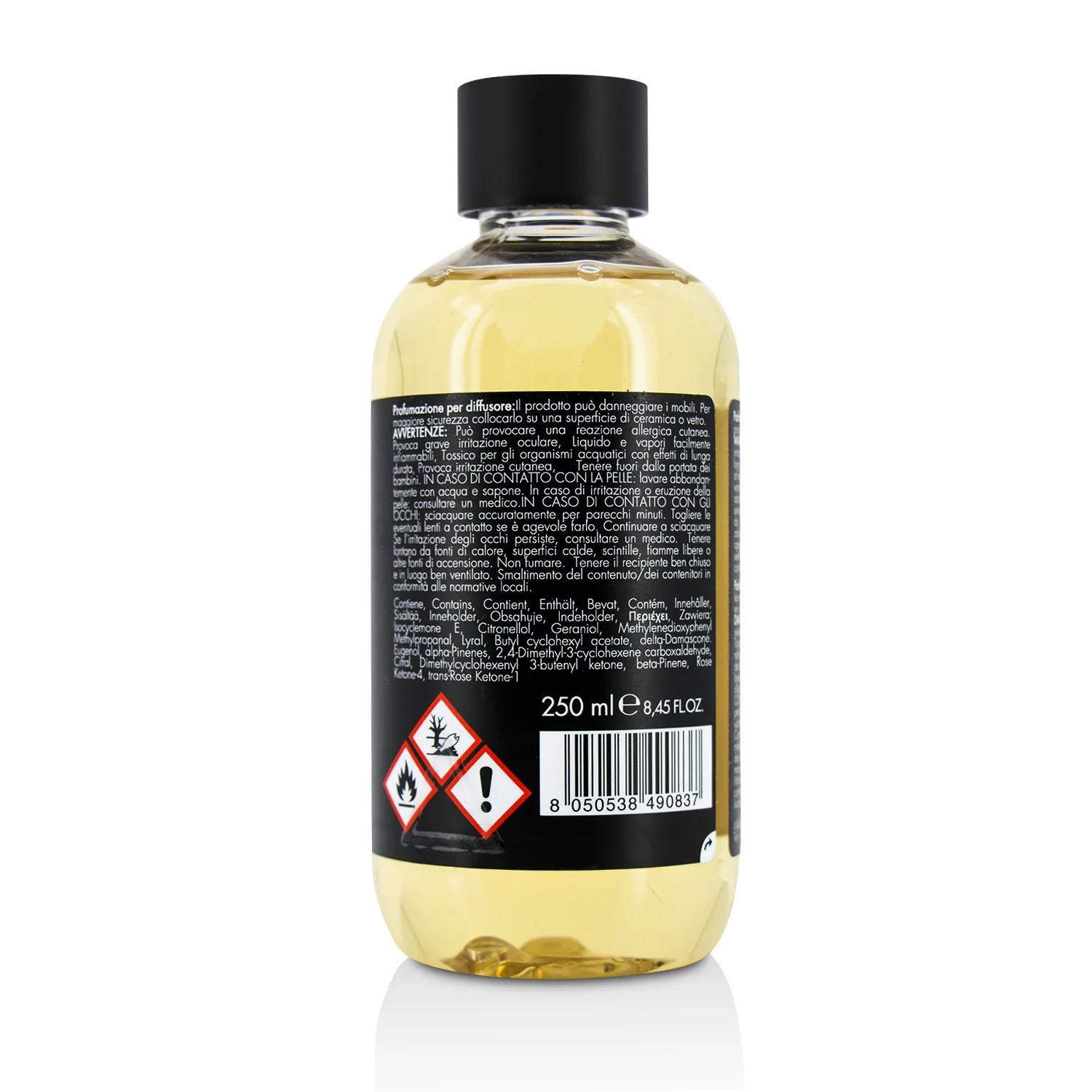 Millefiori Natural Fragrance Diffuser Refill - Magnolia Blossom & Wood  250ml/8.45oz - Olabens