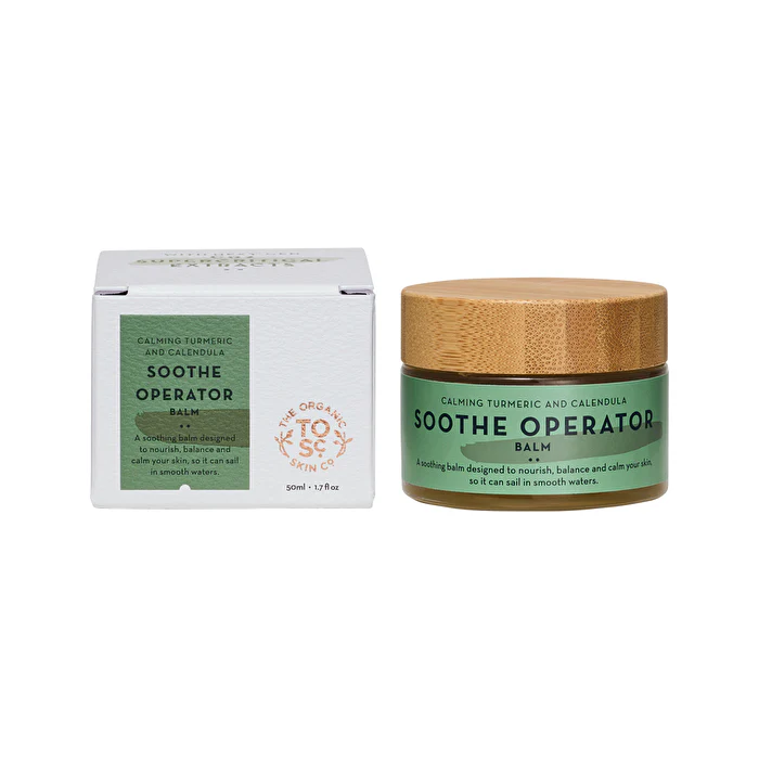 The Organic Skin Co Organic Soothe Operator Balm Calming Turmeric and Calendula 50ml - Olabens