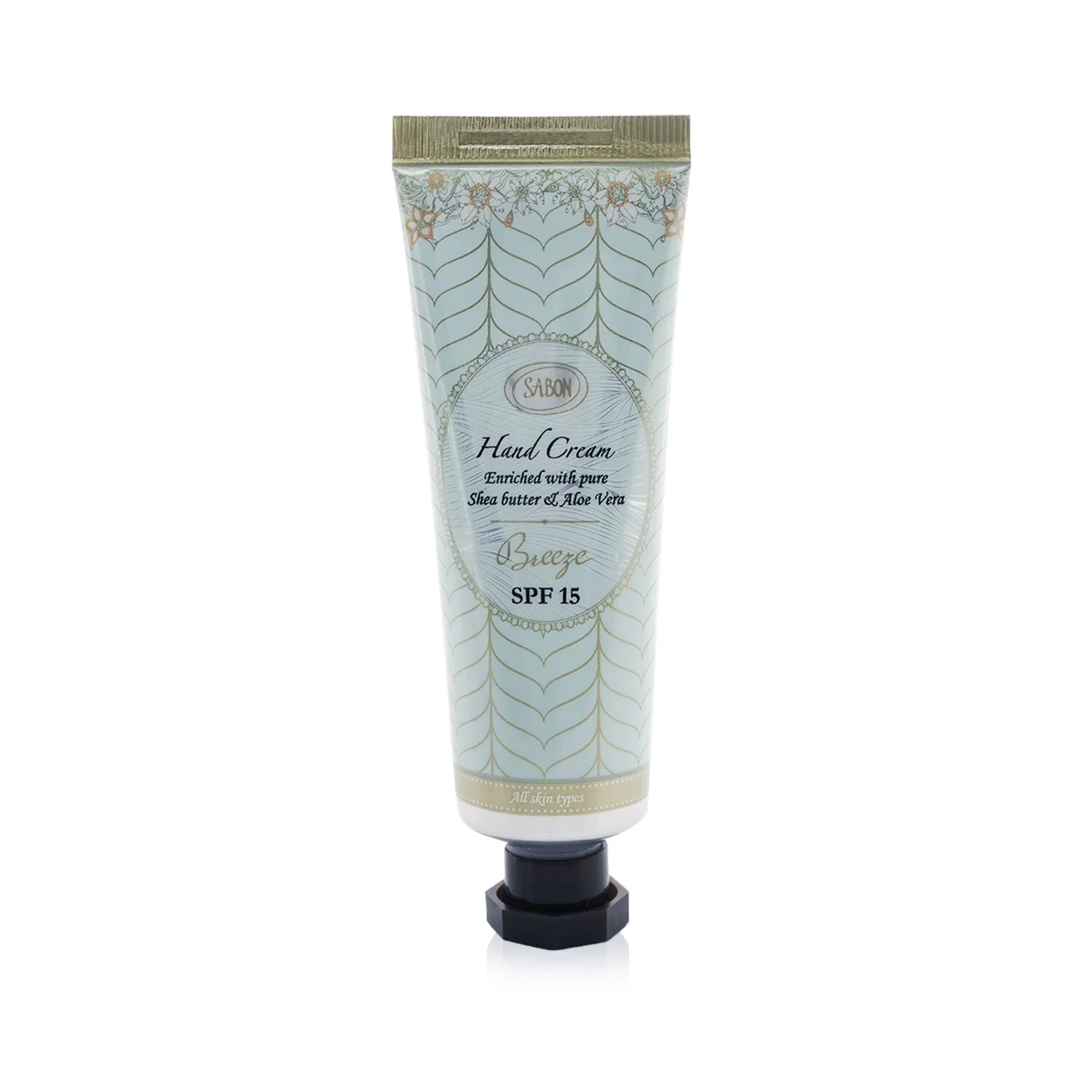 Sabon Hand Cream - Breeze SPF 15 (Tube)  50ml/1.66oz - Olabens