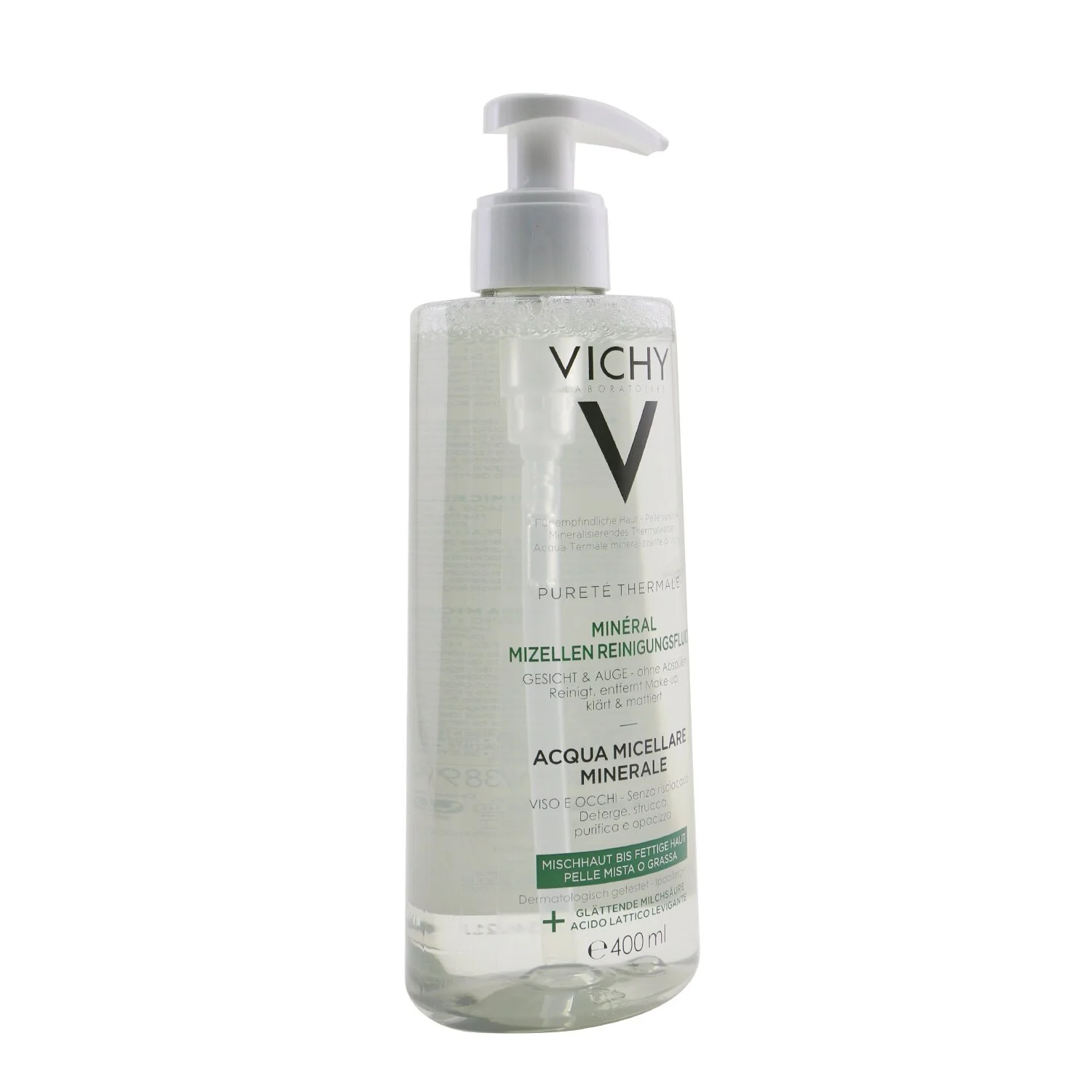 Vichy Purete Thermale Mineral Micellar Water - For Combination To Oily Skin  400ml/13.5oz - Olabens