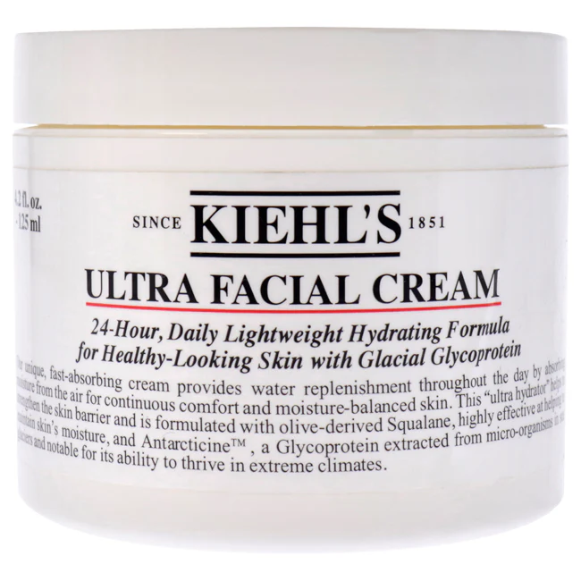 Ultra Facial Cream by Kiehls for Unisex - 4.2 oz Cream - Olabens