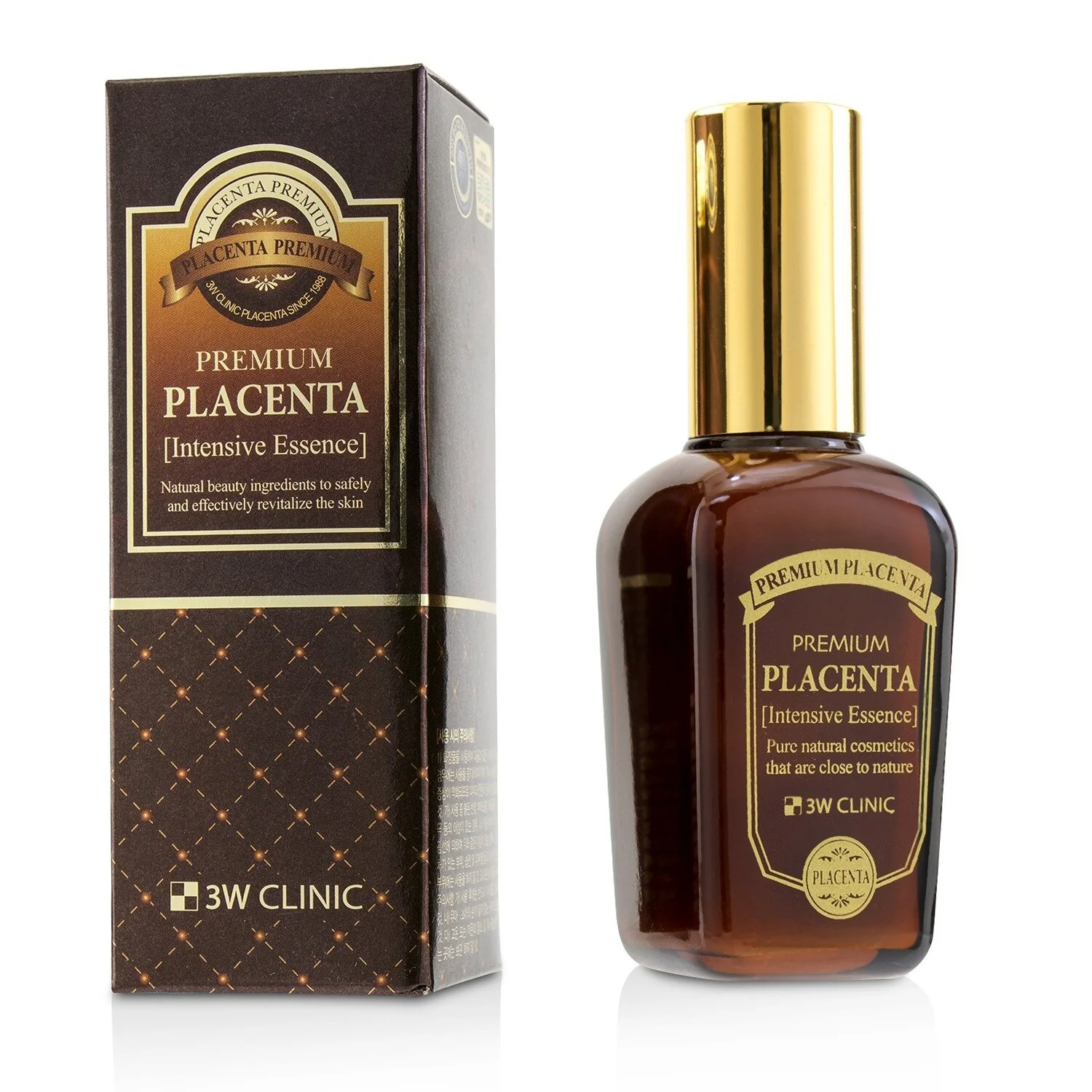 3W Clinic Premium Placenta Intensive Essence (Exp. Date: 05/2022)  50ml/1.7oz - Olabens