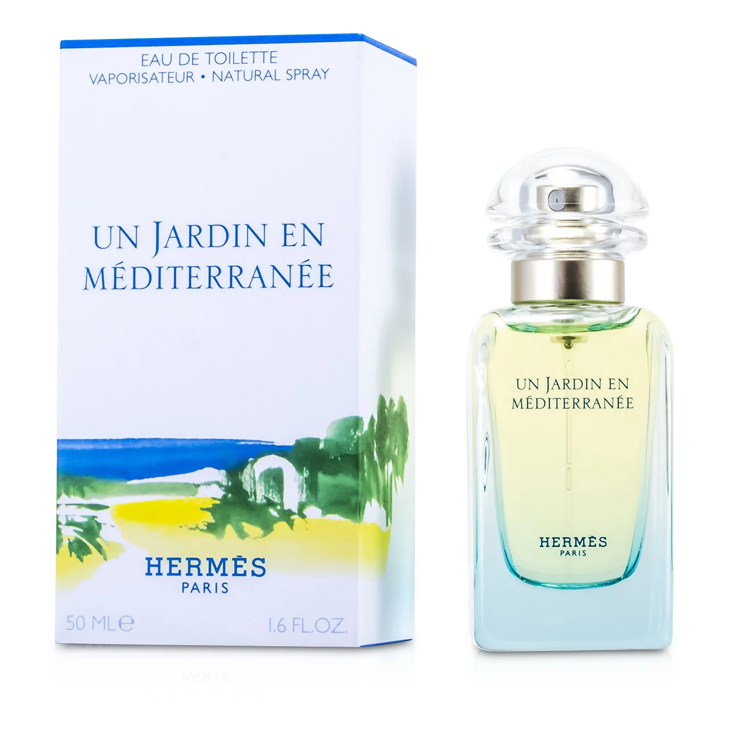 Hermes Un Jardin de Mediterranee Eau De Toilette Spray  50ml/1.7oz - Olabens