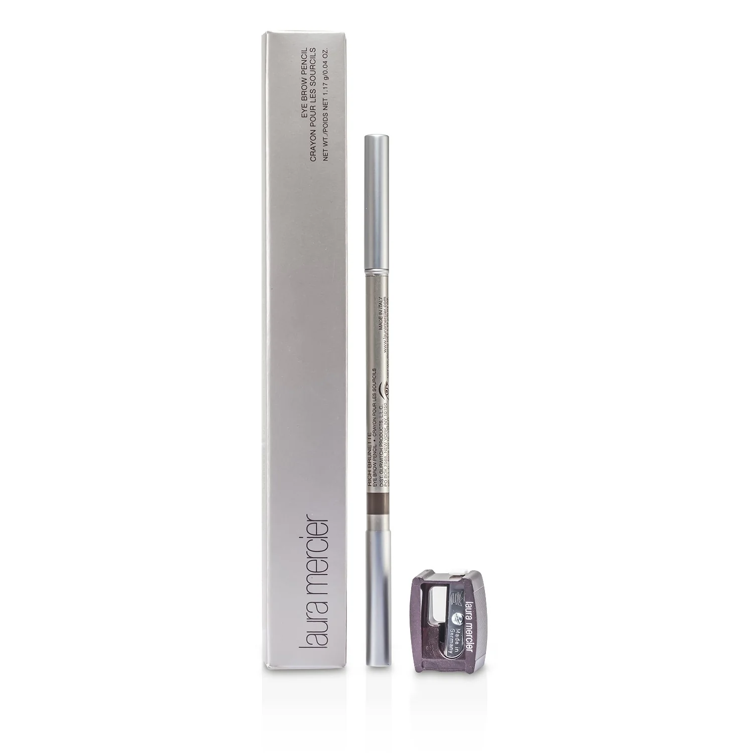 Laura Mercier Eye Brow Pencil With Groomer Brush - # Rich Brunette  1.17g/0.04oz - Olabens