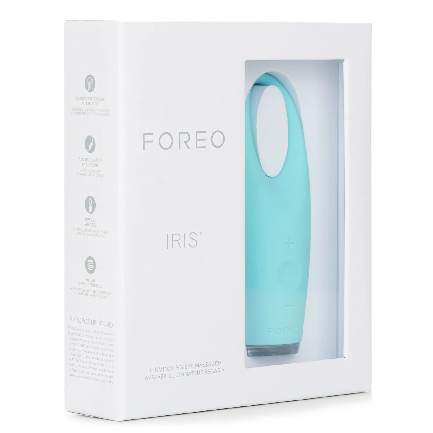 FOREO Iris Eye Massager - # Mint  1pcs - Olabens