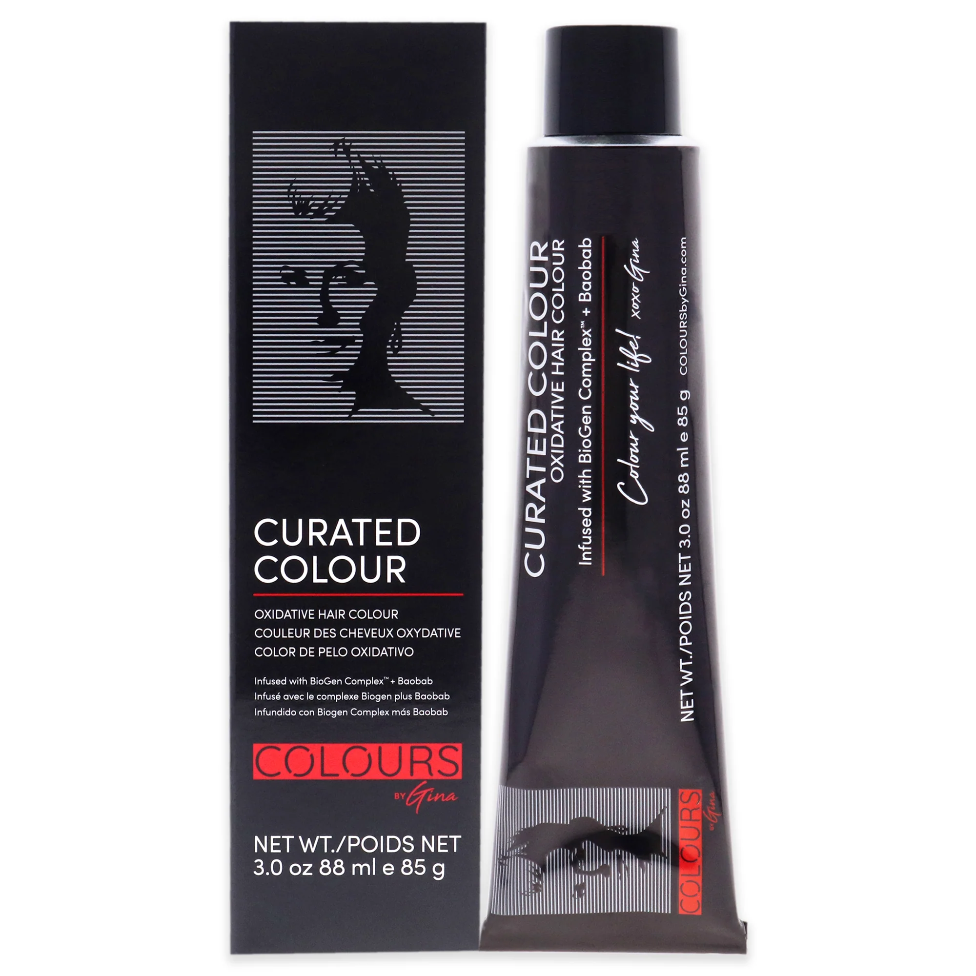 Curated Colour - 11.0-11N High Lift Natural Blonde by Colours By Gina for Unisex - 3 oz Hair Color - Olabens