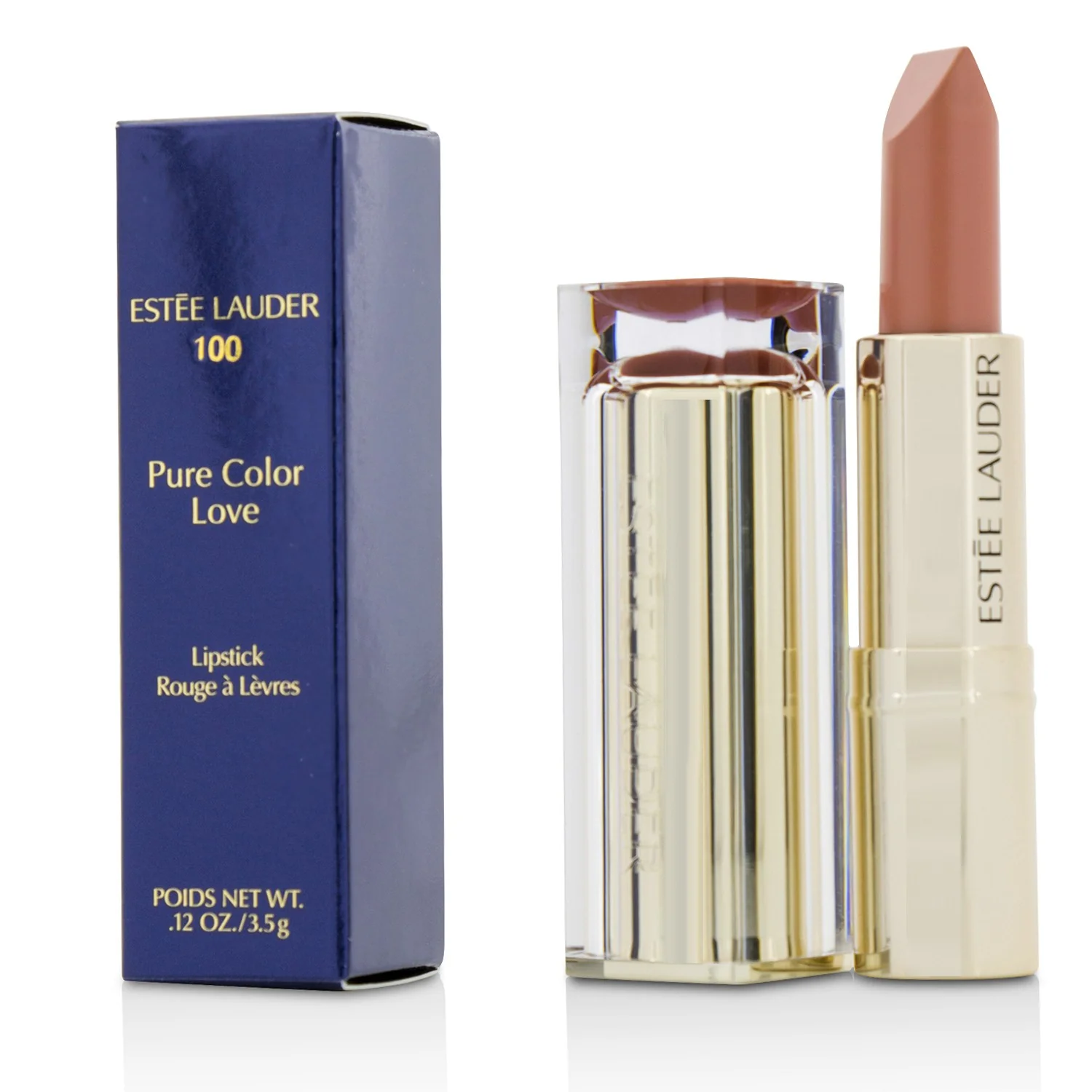 Estee Lauder Pure Color Love Lipstick - #120 Rose Xcess  3.5g/0.12oz - Olabens