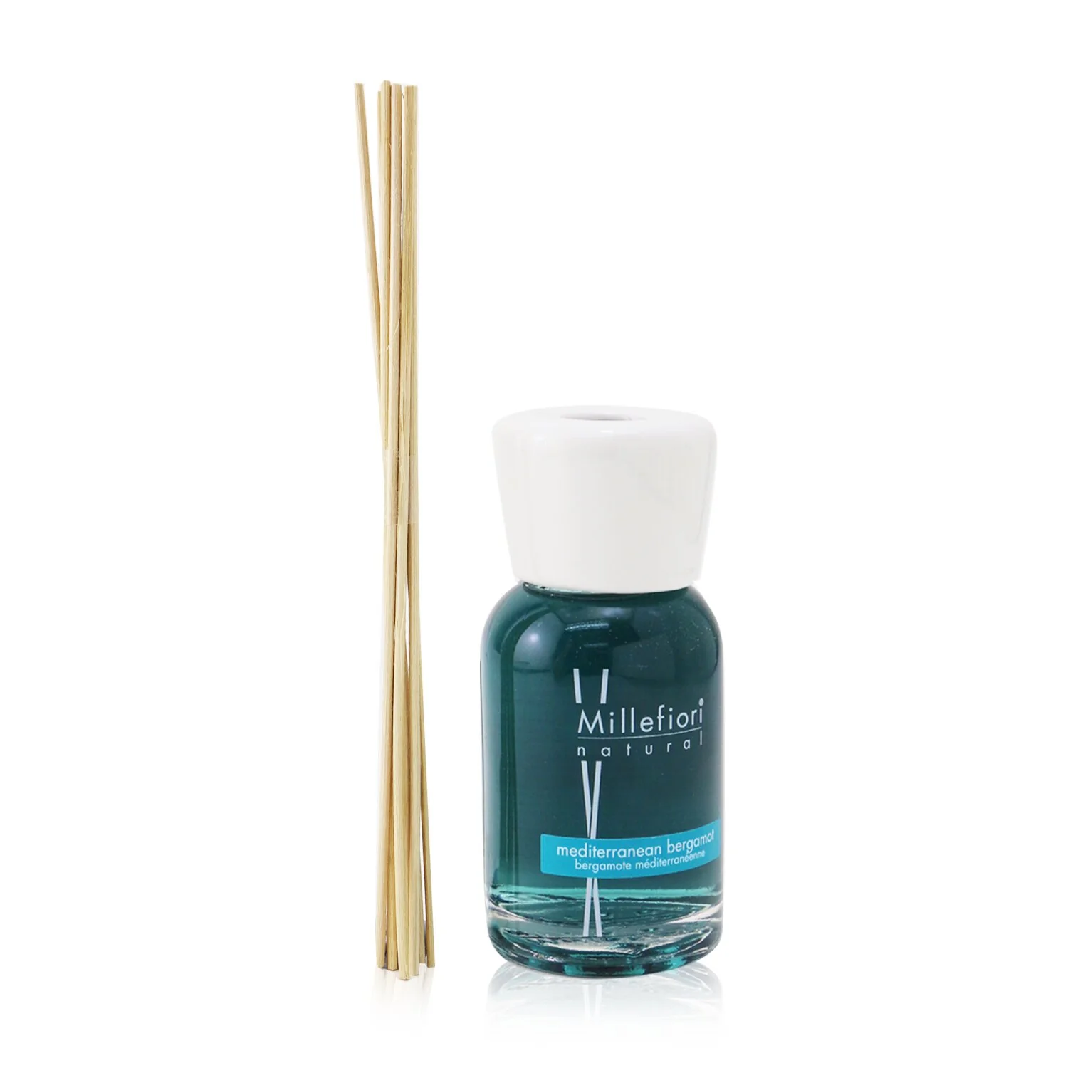 Millefiori Natural Fragrance Diffuser - Mediterranean Bergamot  250ml/8.45oz - Olabens