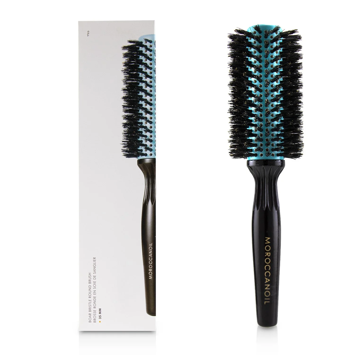 Moroccanoil Boar Bristle Round Brush - # 35MM  1pc - Olabens