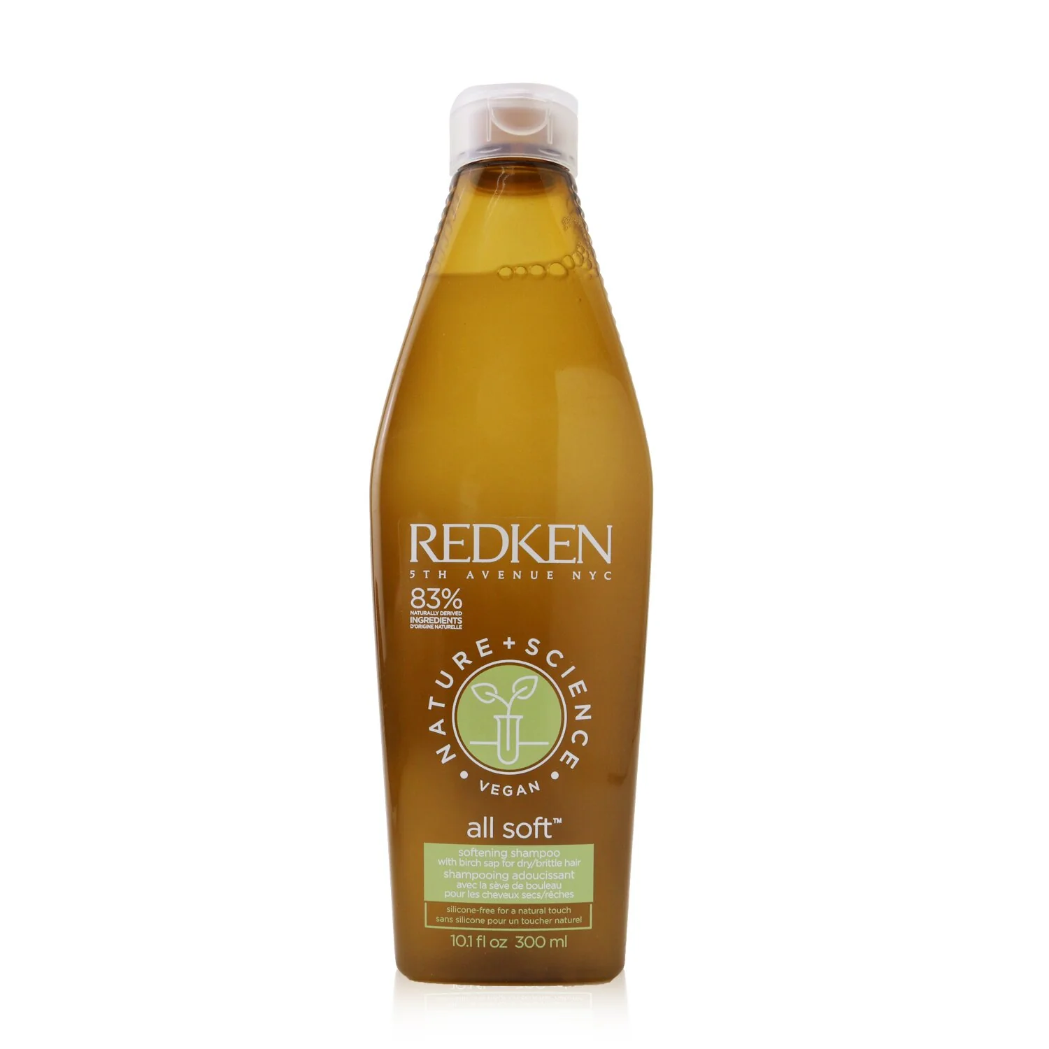 Redken Nature + Science All Soft Softening Shampoo (For Dry/ Brittle Hair)  300ml/10.1oz - Olabens