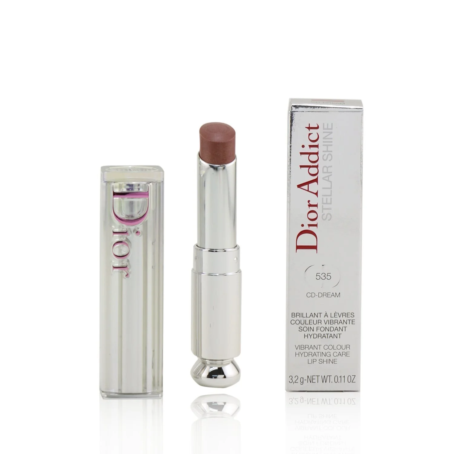 Christian Dior Dior Addict Stellar Shine Lipstick - # 859 Diorinfinity (Red)  3.2g/0.11oz - Olabens
