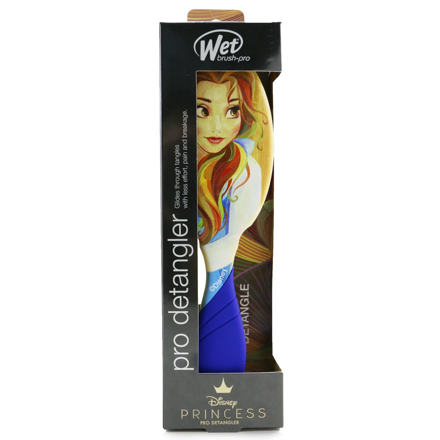 Wet Brush Pro Detangler Disney Stylized Princess - # Belle - Olabens