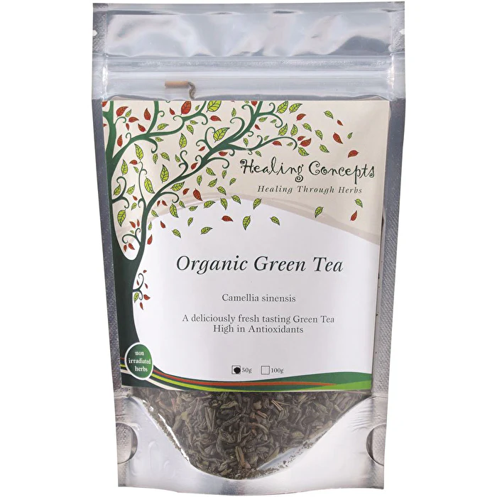 Healing Concepts Teas Healing Concepts Organic Green Tea 50g - Olabens